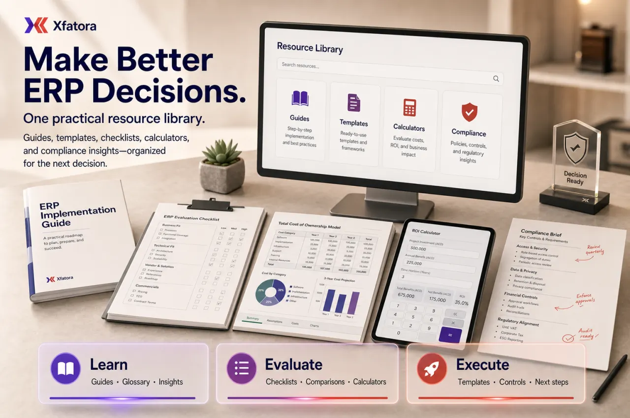 ERP learning journey from research to a buying decision